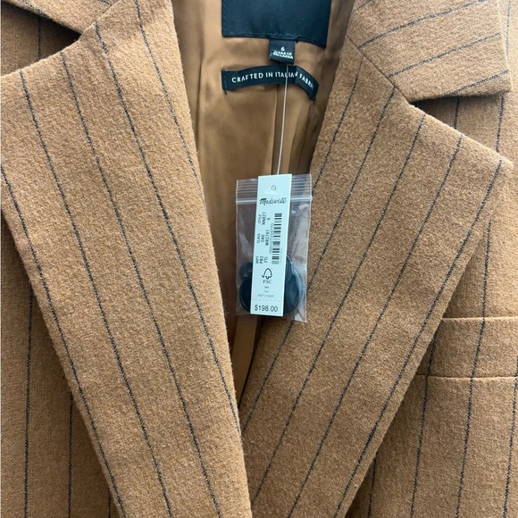 Pinstripe oversized blazer Madewell - Picture 3 of 14
